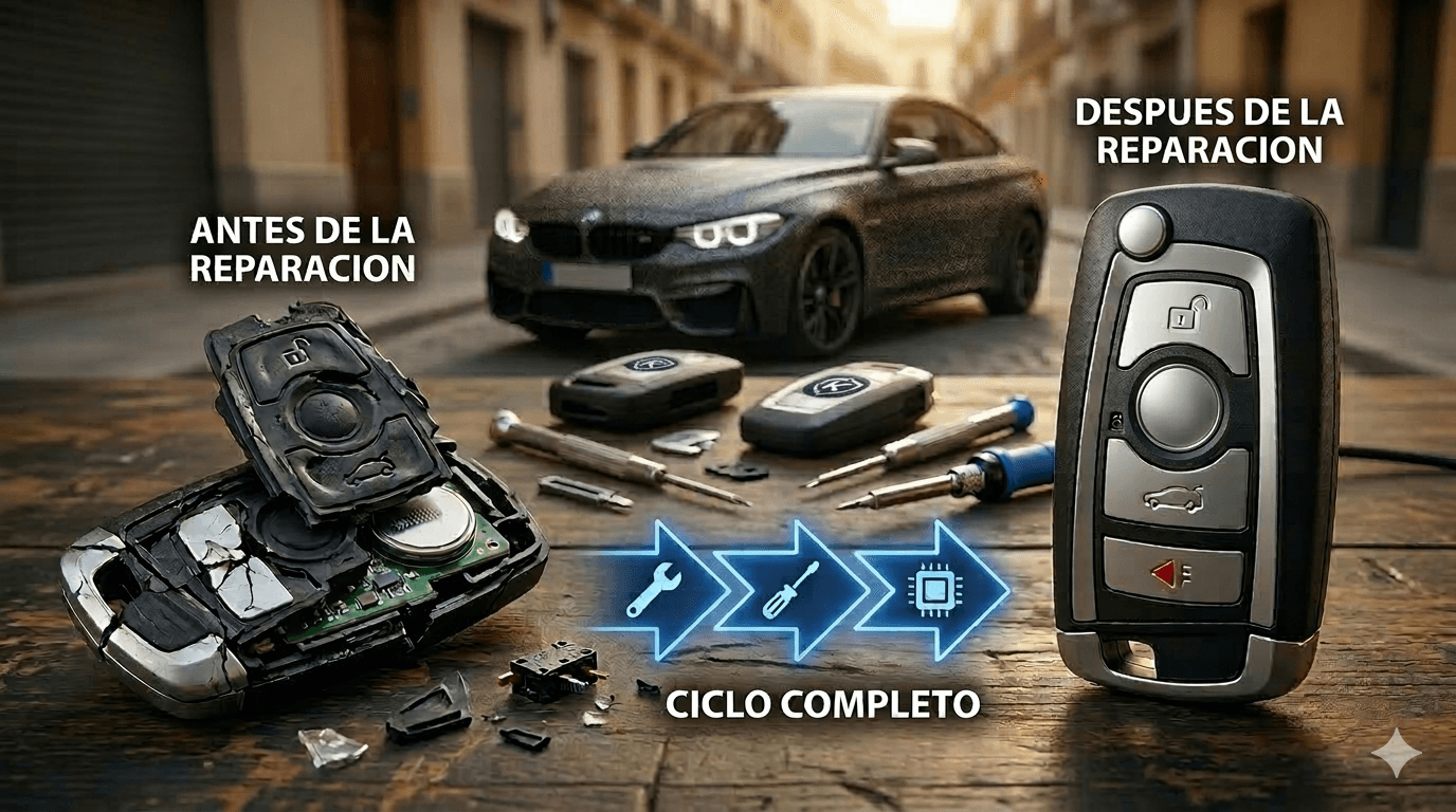 Reparación de mandos de coche en Valencia